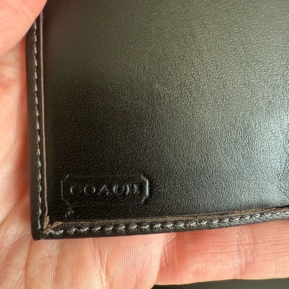 Coach Soho, Brown Leather Bi Fold Back Coin Compartment Small Wallet Vintage - Picture 4 of 5